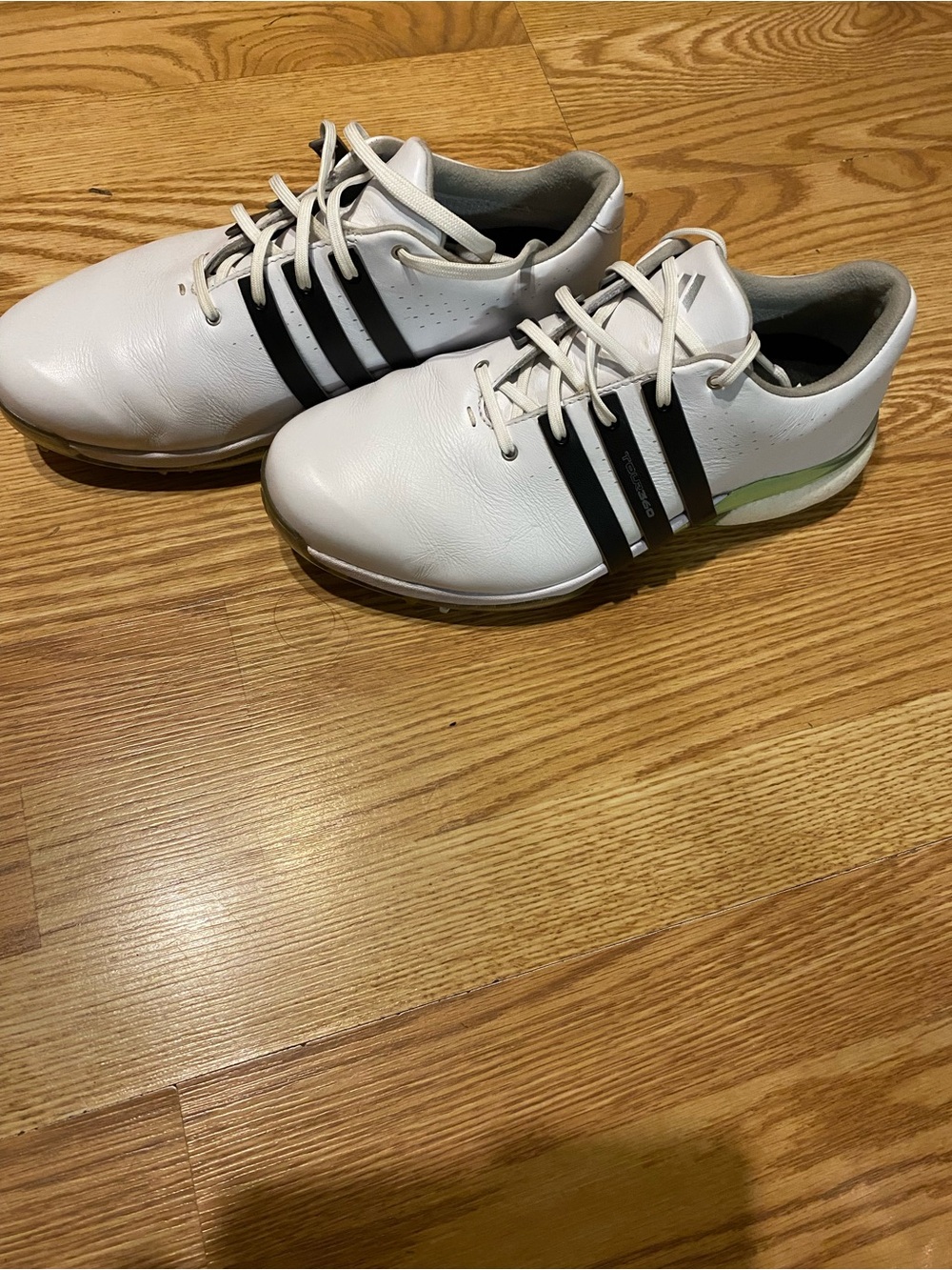 Boost Adidas Golf White LeatherGolf Men’s Shoes Tour 360